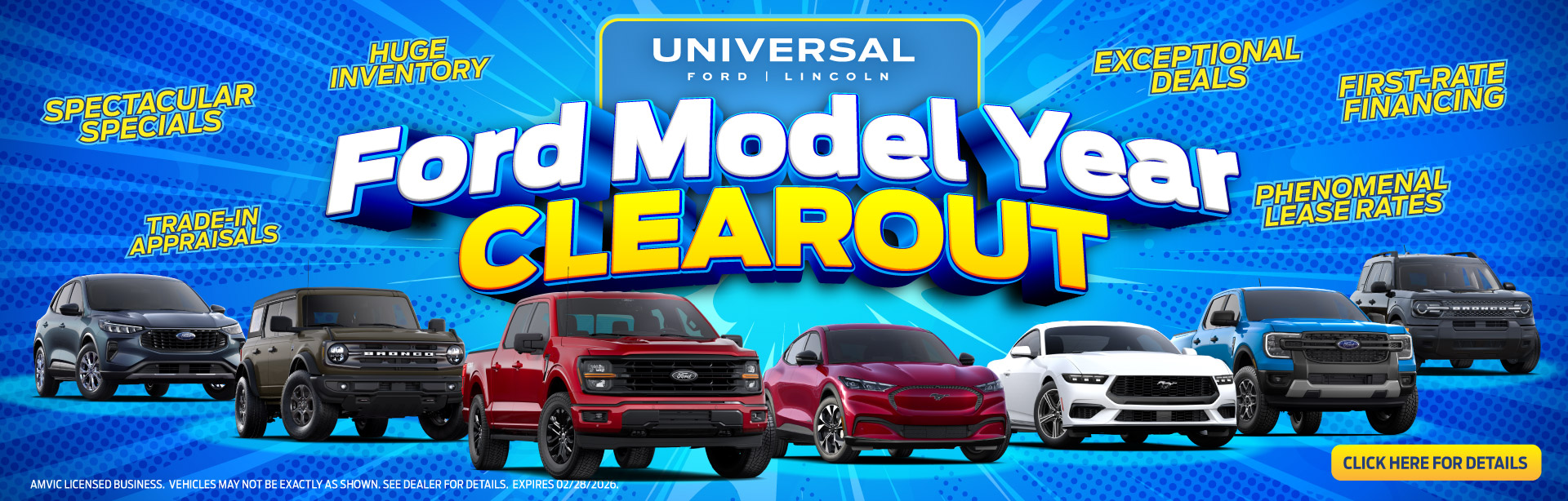 Ford Moel Year Clearout