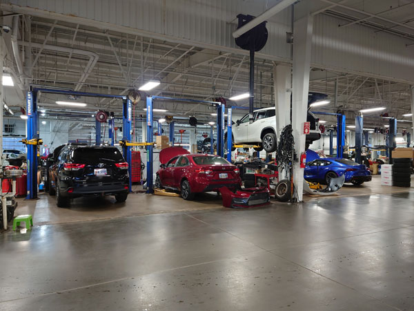 Joseph Toyota Service Bays