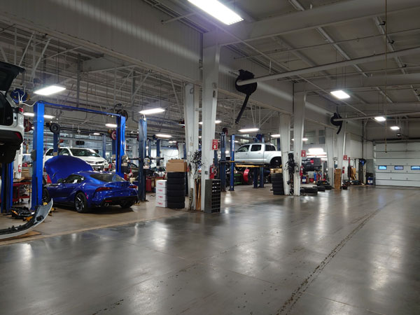 Joseph Toyota Service Bays