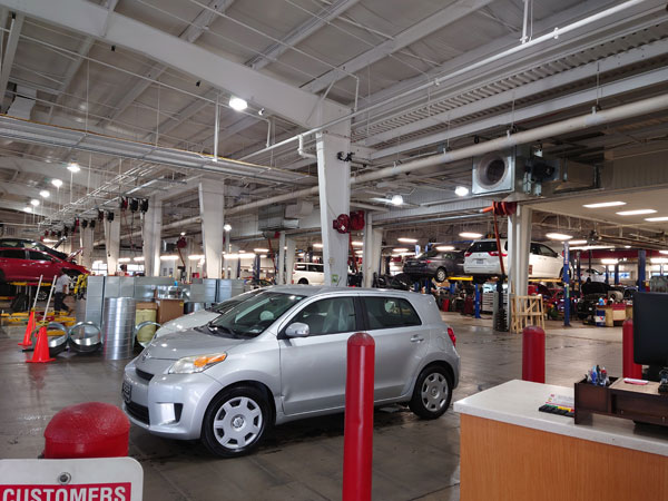 Joseph Toyota Service Bays