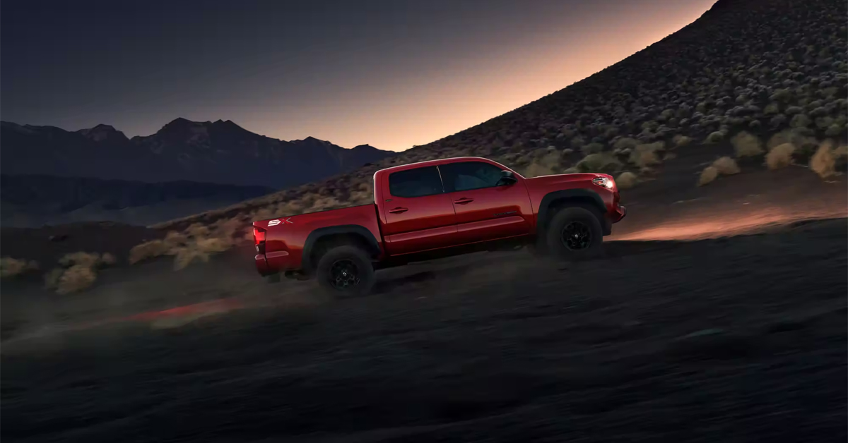 2023 Toyota Tacoma - Off Roading up a Hill