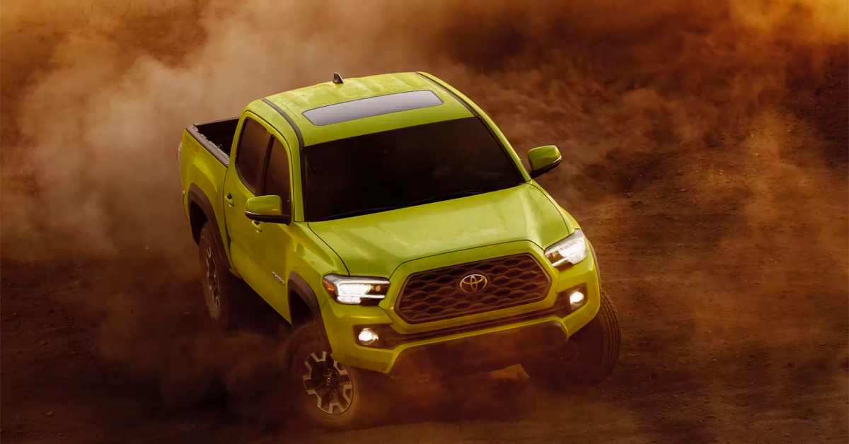 2023 Toyota Tacoma - Driving down a hill