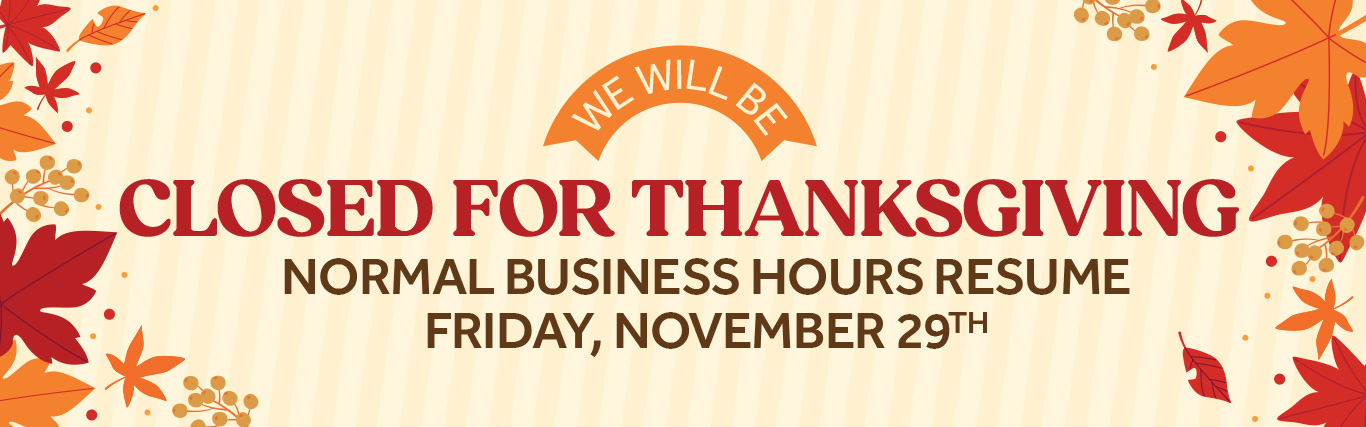 Townsend Nissan is Closed on Thanksgiving