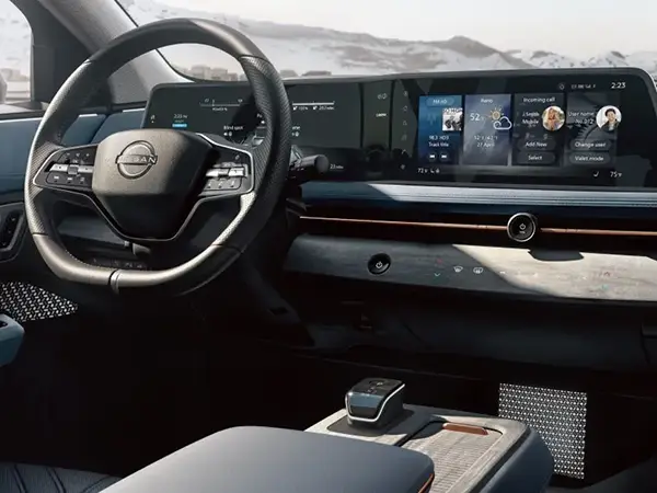 2025 Nissan ARIYA dash