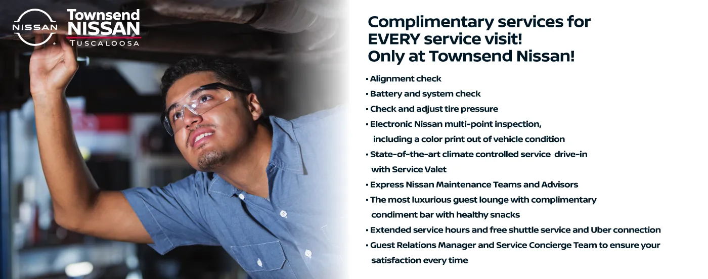 Townsend Nissan Service Specials