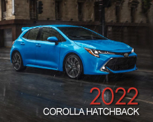 2022 Toyota corolla hatchback