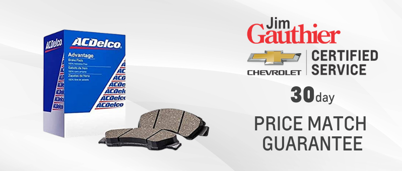 30-Day Price Match on Brakes