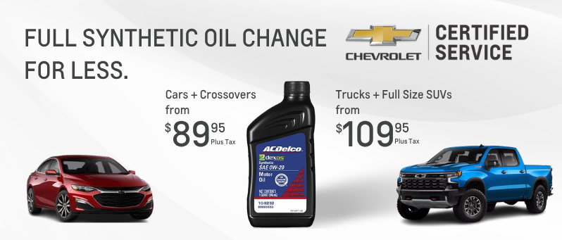 Synthetic Oil Change