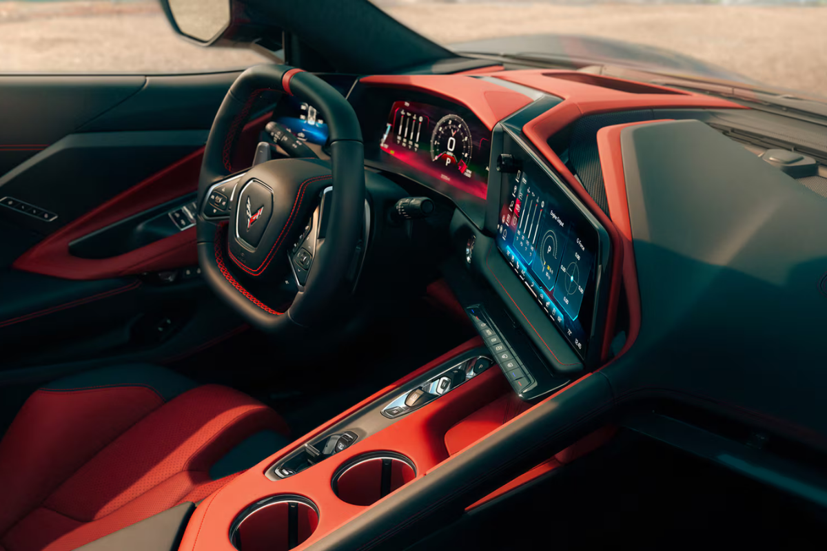 Chevrolet Corvette Stingray interior
