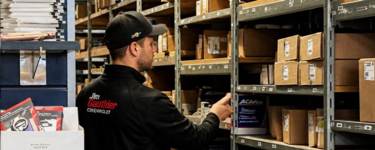Jim Gauthier Chevrolet Parts Department in Winnipeg