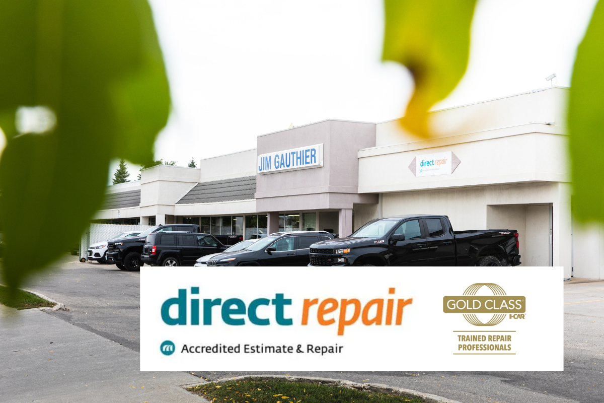 I-CAR Gold Class certified Jim Gauthier Chevrolet Collision Centre in Winnipeg