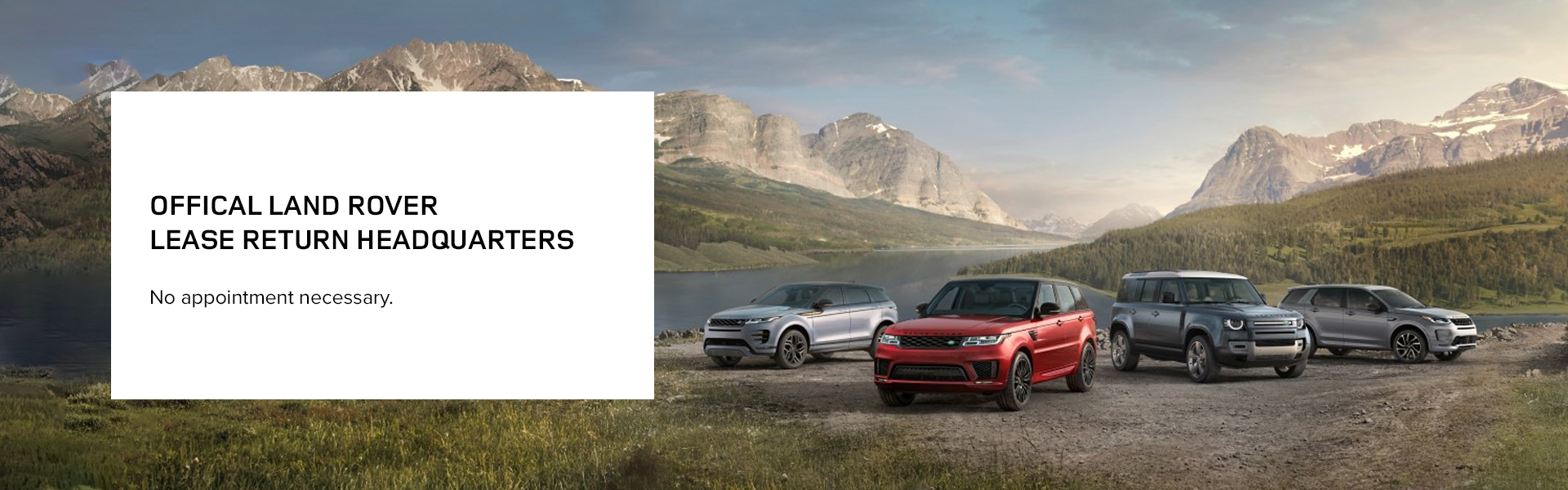 Landrover Lease Return banner