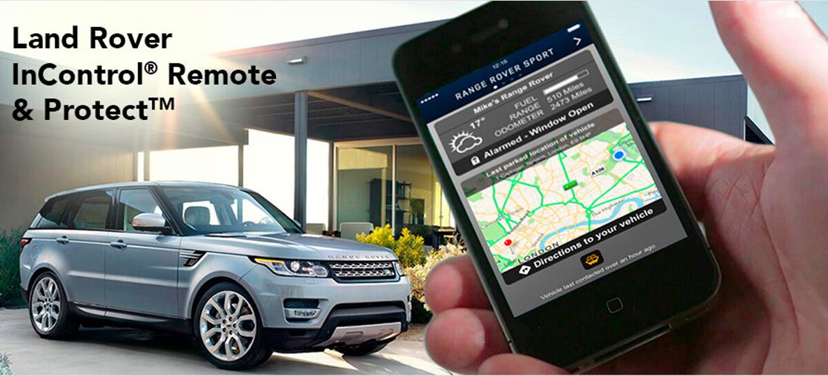 range rover incontrol remote start