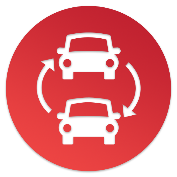 Vehicle trade icon