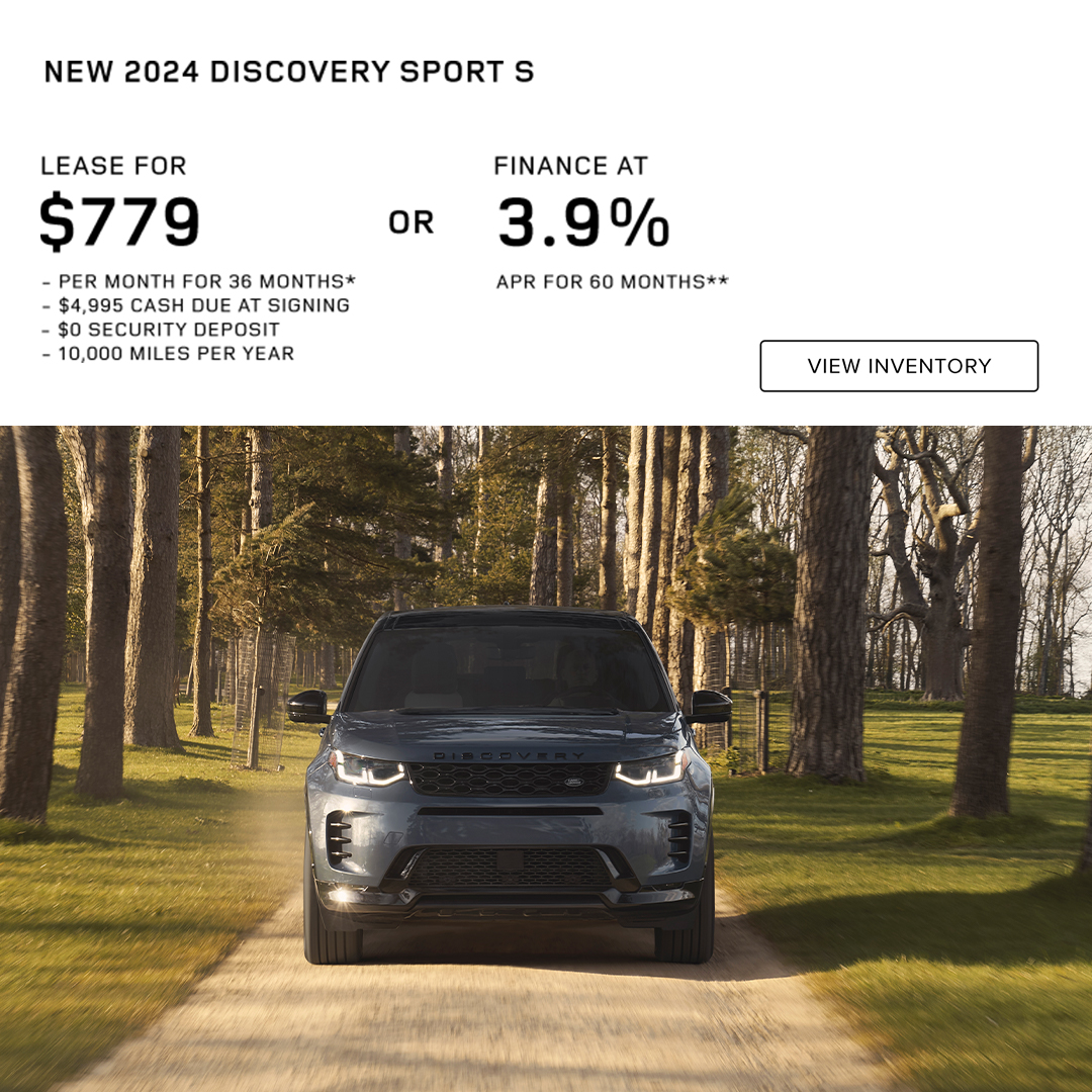 New 2024 Discovery Sport S Lease or APR offer