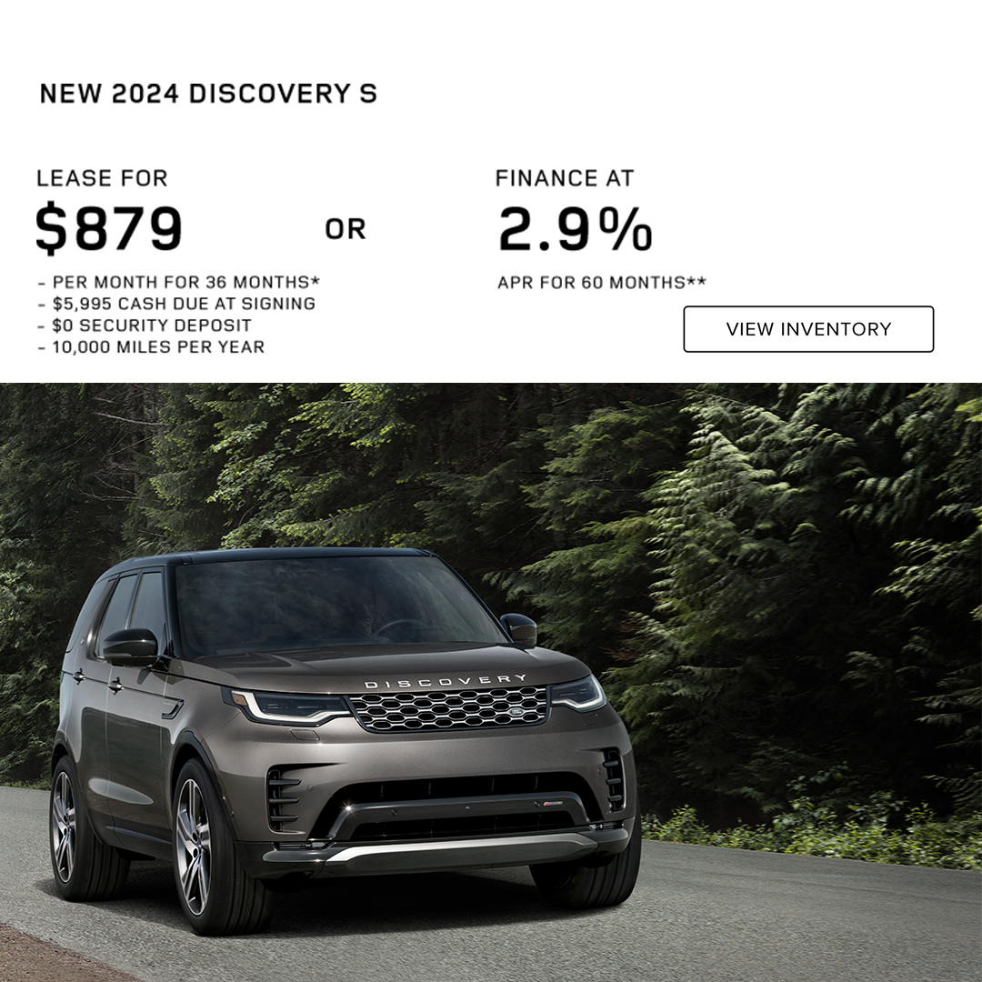 New 2024 Discovery S LEASE or APR offer