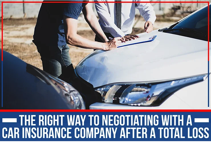 Can i negotiate insurance 2025 company total loss car price