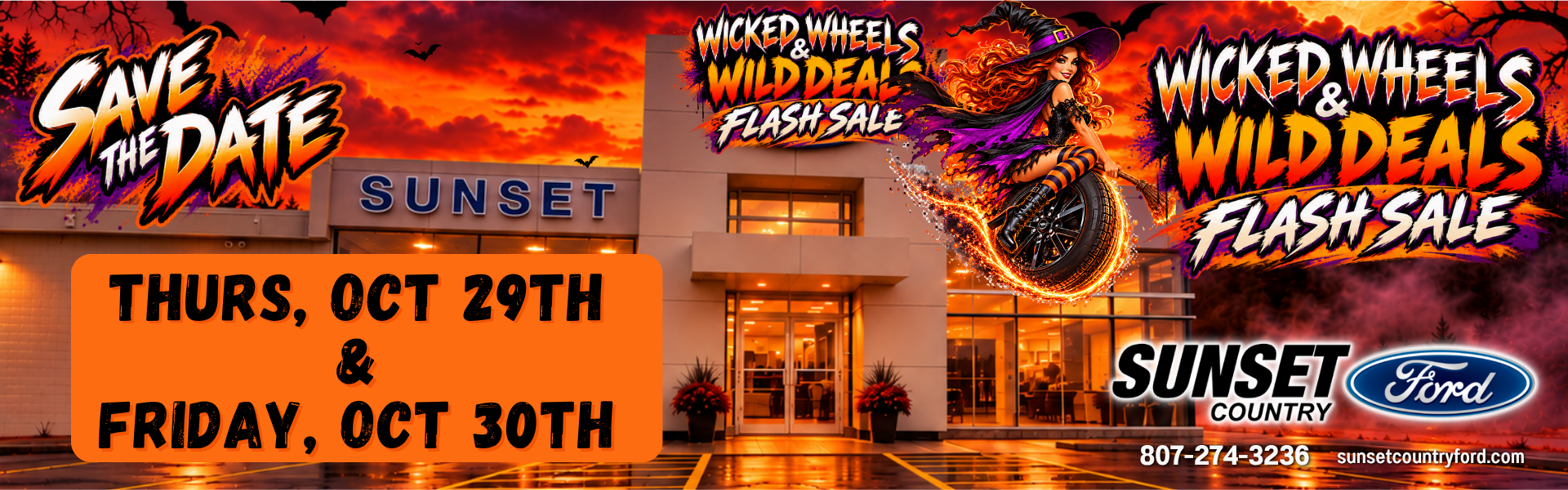 Flash Sale, October 29th & 30th