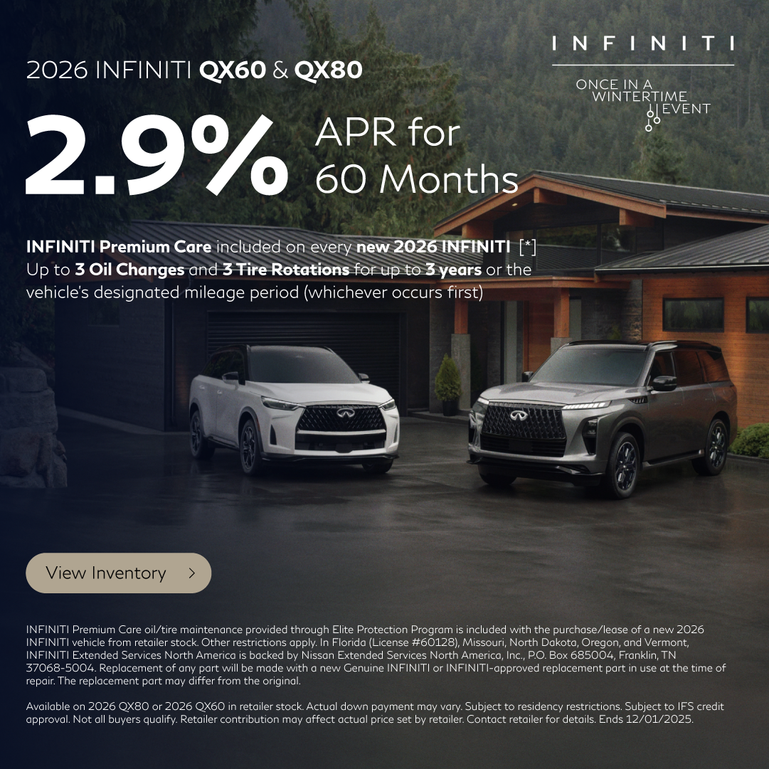 SD QX60 and QX80 APR WSE