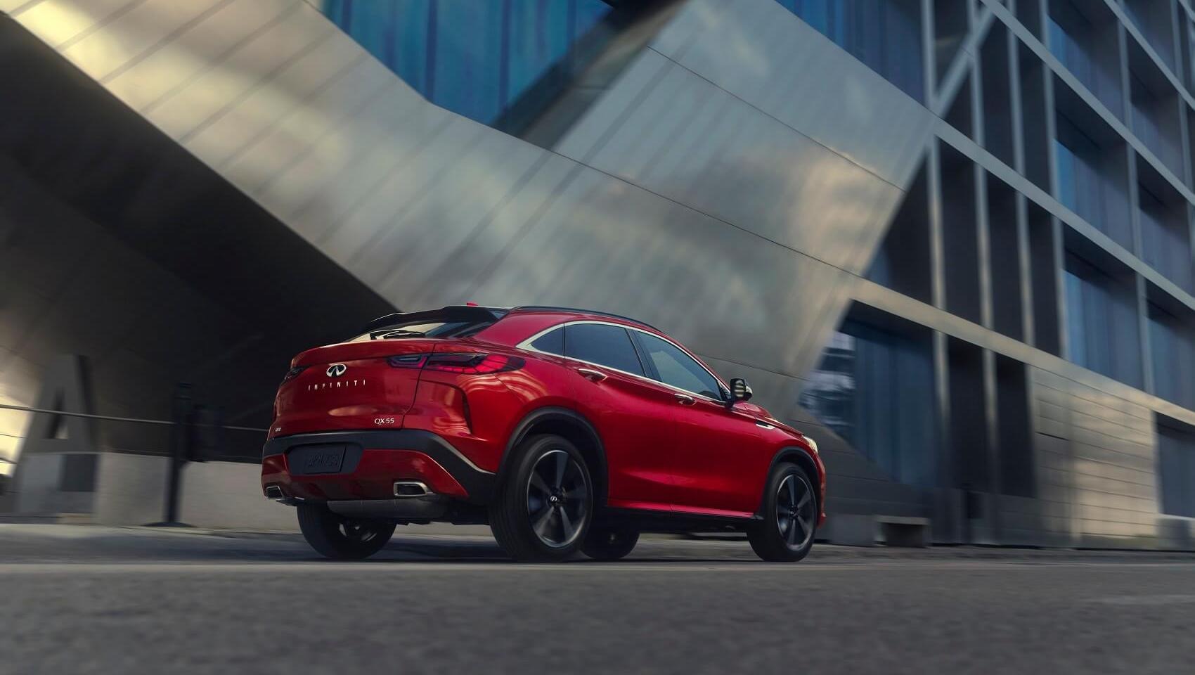 Test Drive the 2022 INFINITI QX55