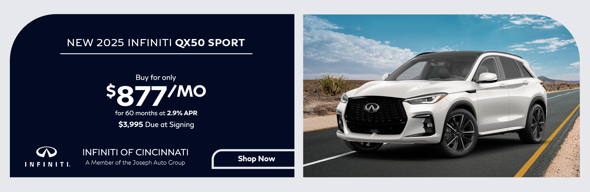 qx50 lease offer