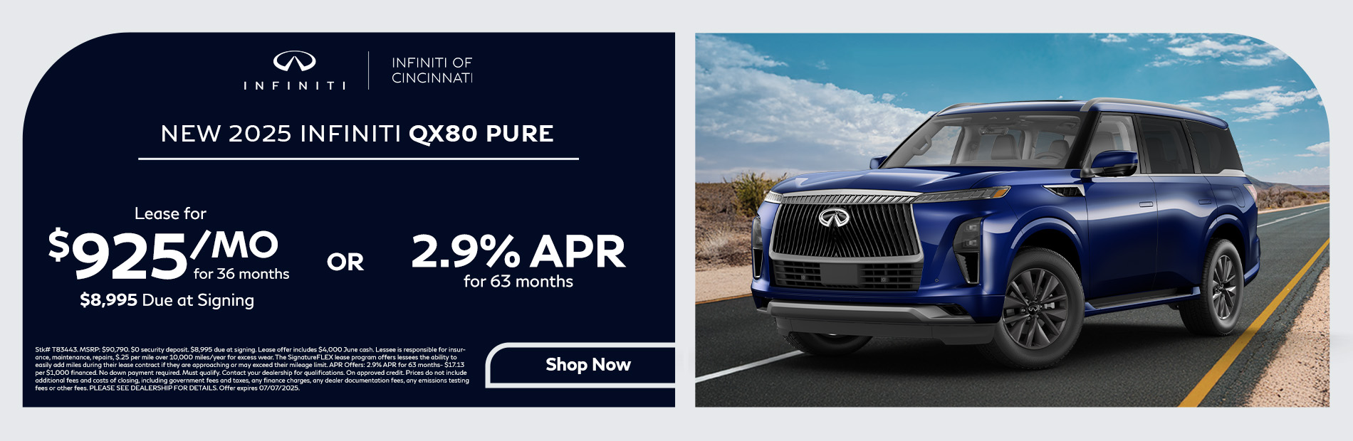 qx80 lease offer