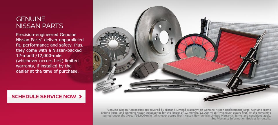 Genuine Nissan parts