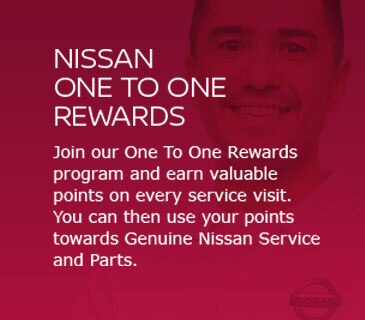 Nissan one to one rewards