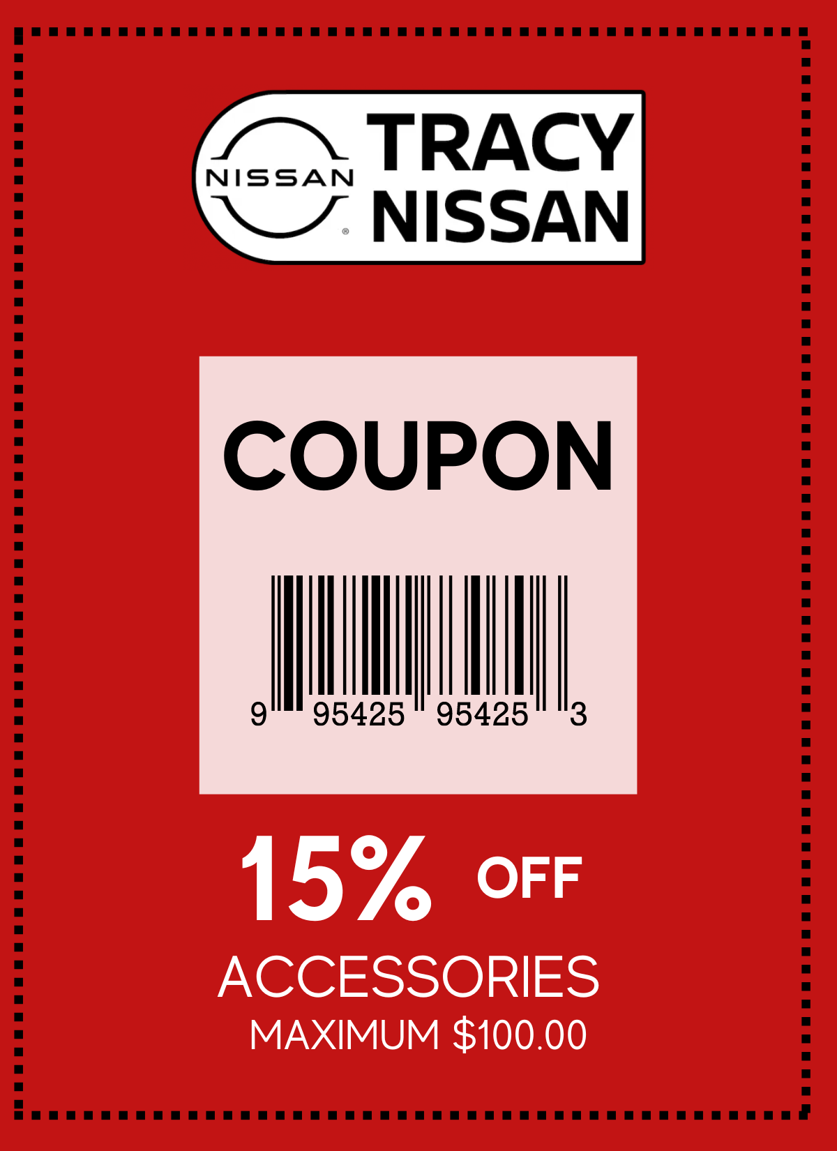 15% OFF Accessories