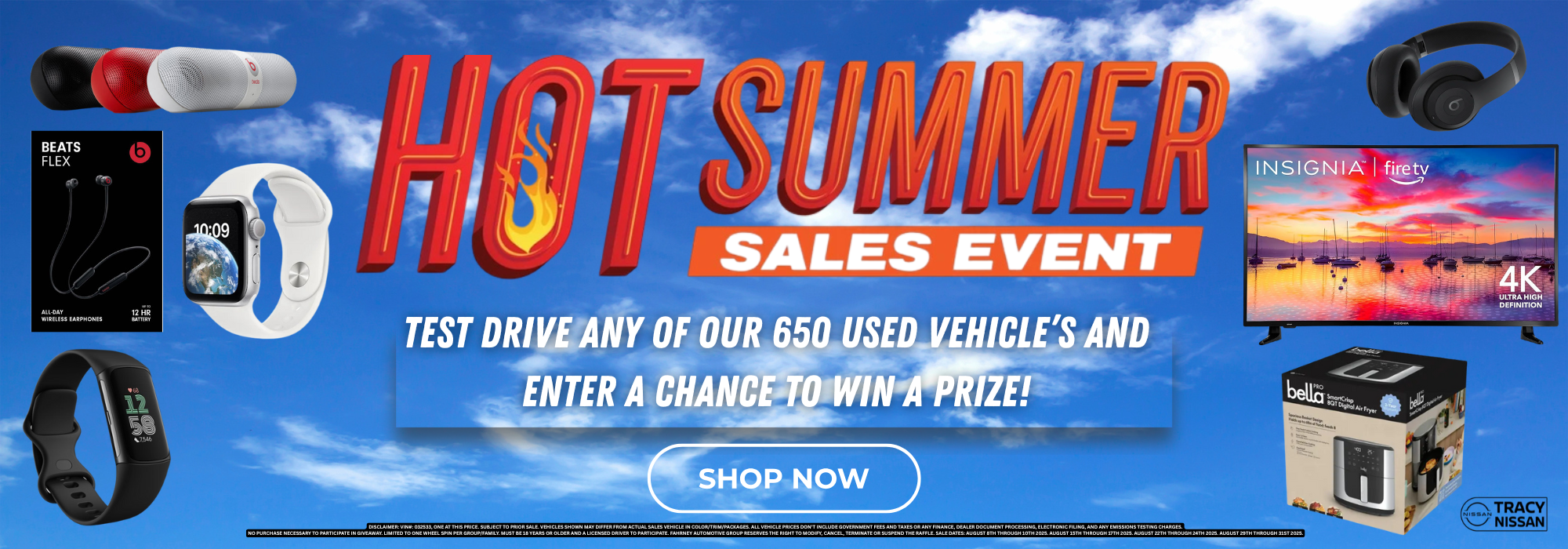 Hot Summer Sales Event