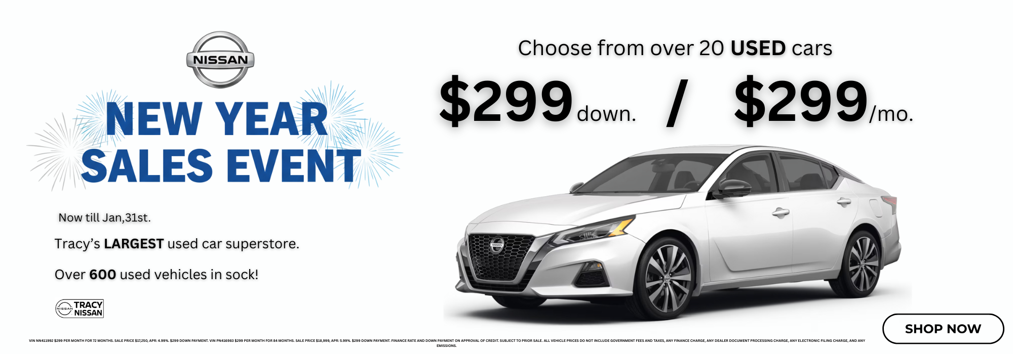 $299 Sale new year sale