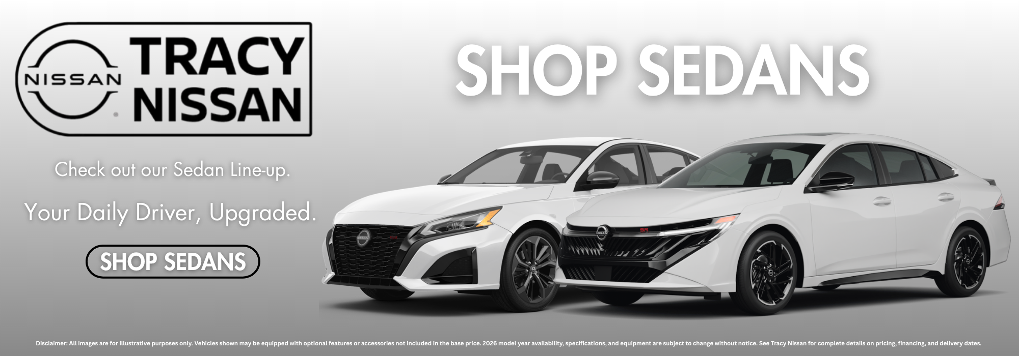 Shop Sedans Check out our Sedan line-up