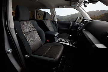 Interior appearance of the 2021 Toyota 4Runner available at Rocky Mount Toyota