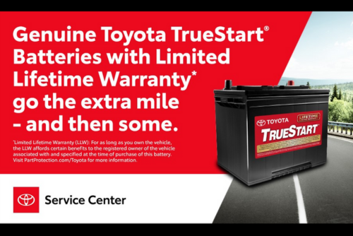 Lifetime Battery Warranty 