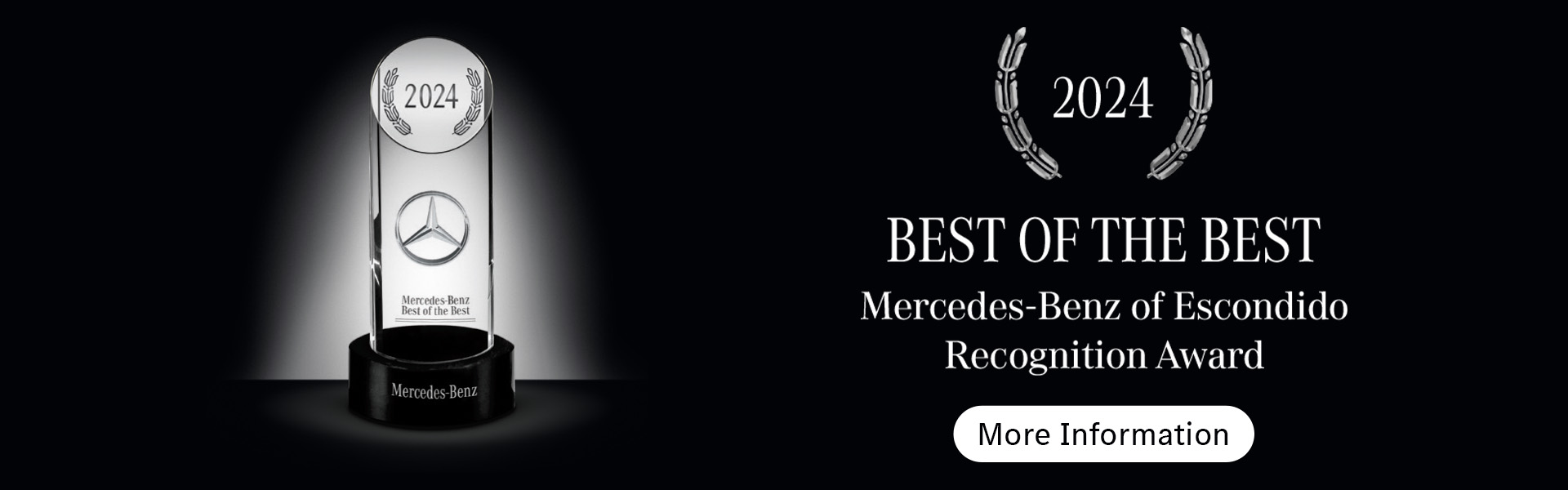 Best of the Best Award Recognition - Mercedes-Benz of Escondido