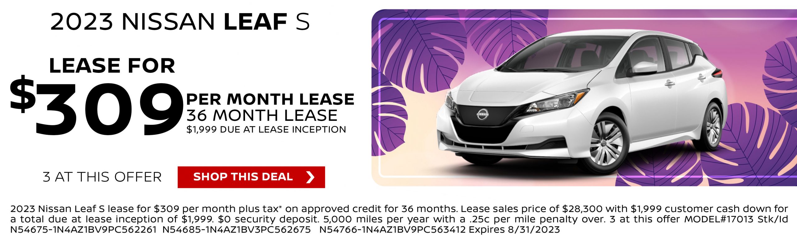 lease nissan leaf plus