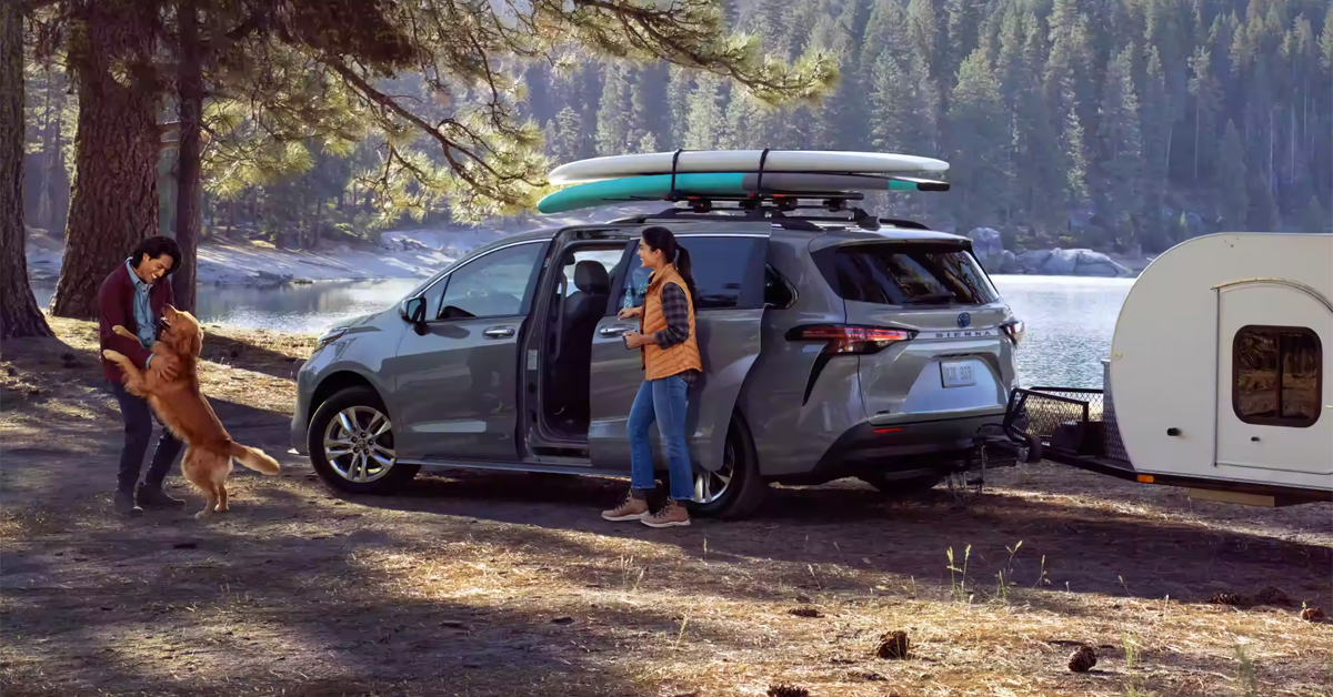 2023 Toyota Sienna Parked off Road