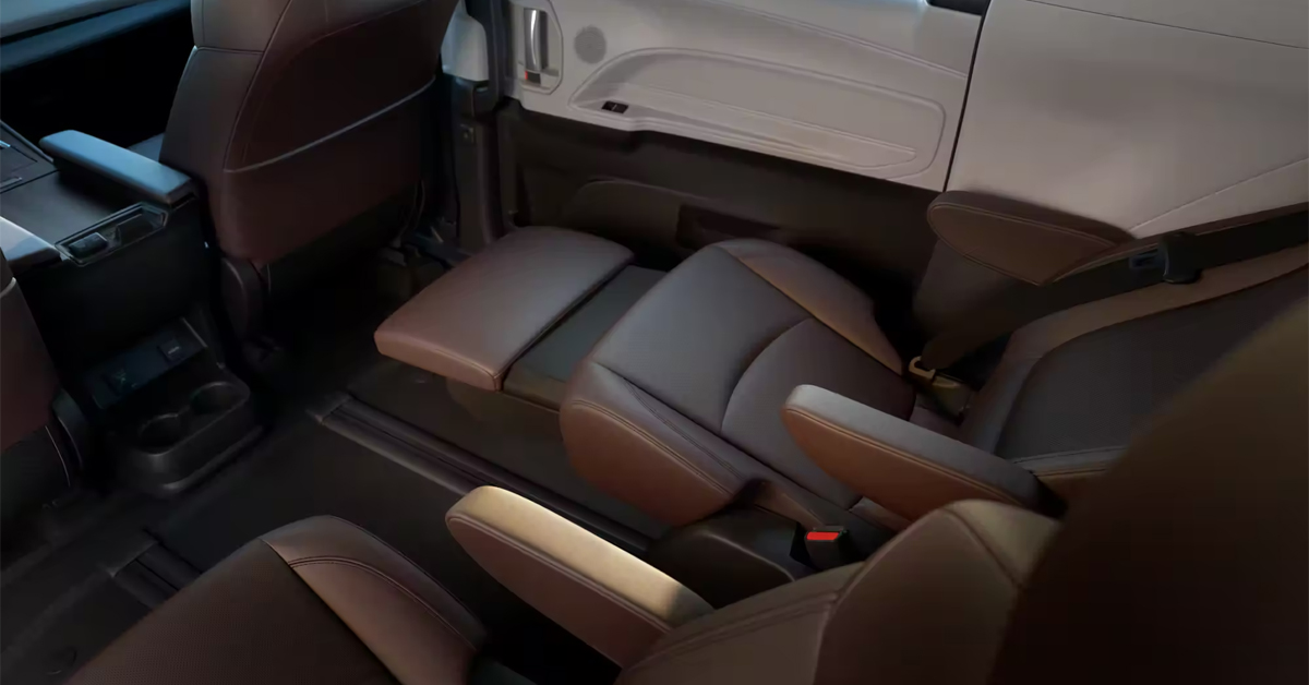 2023 Toyota Sienna - Seating and Space