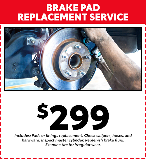 Brake Pad Replacement Service