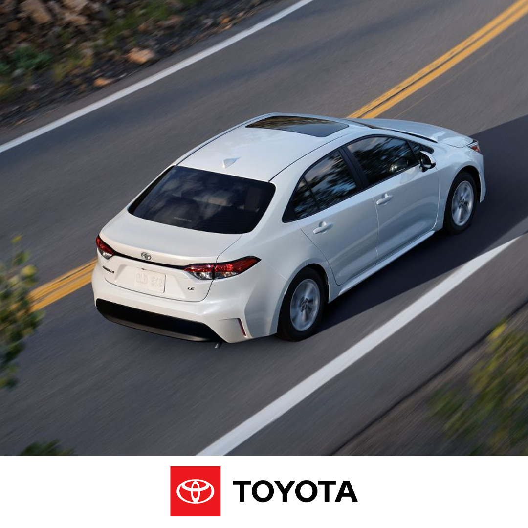 2024 Toyota Corolla Driving on the Road