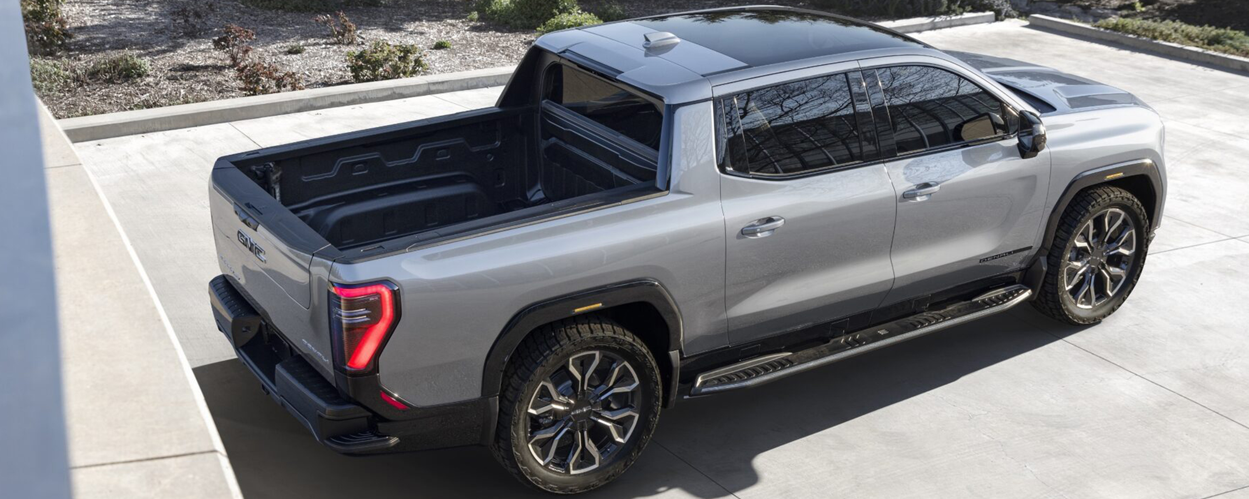 2024 GMC Sierra EV Back/Side View