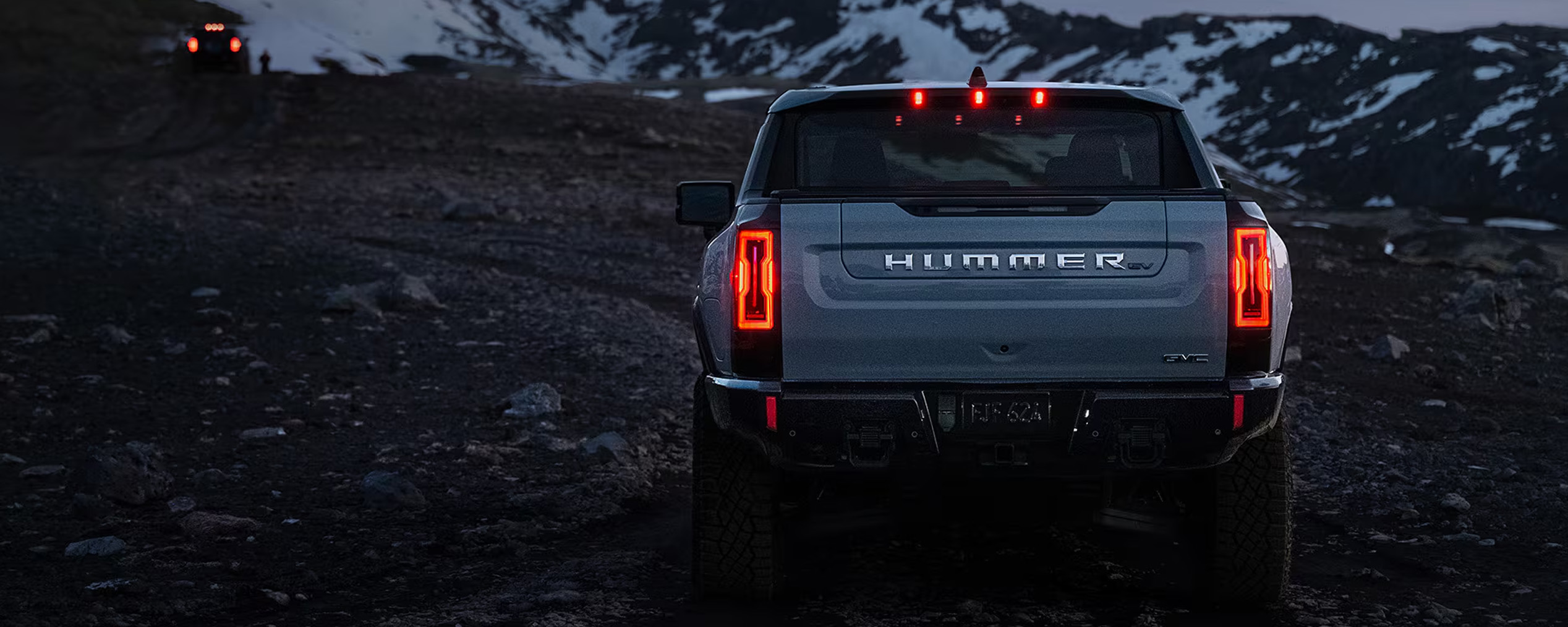 HUMMER EV Pickup rear view