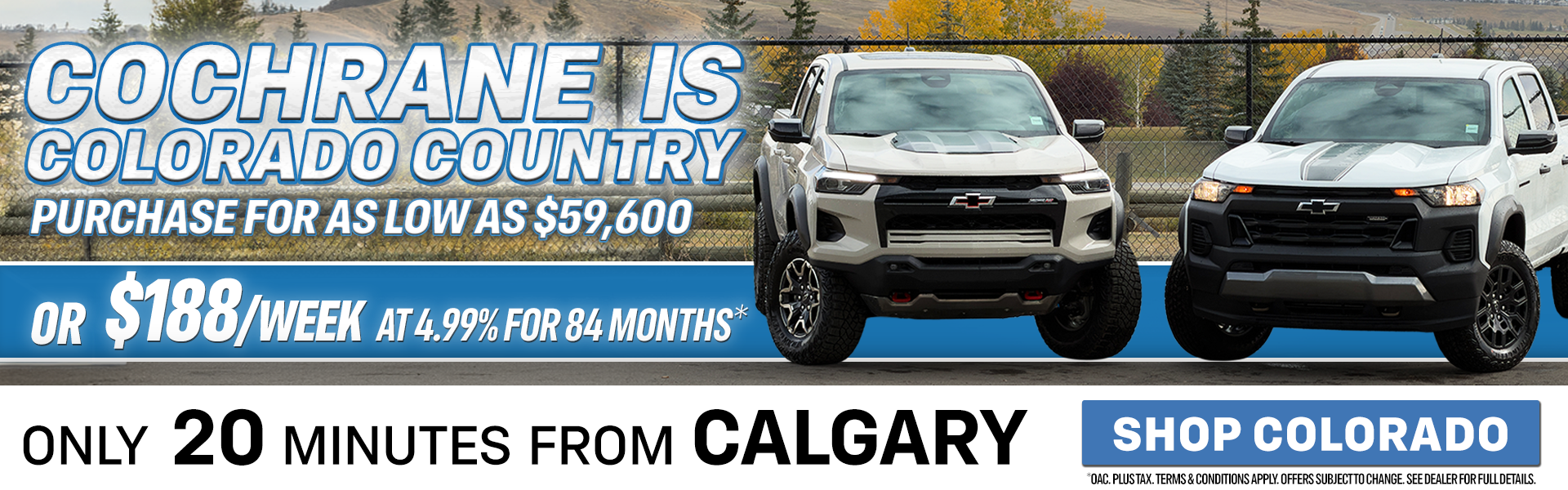 Cochrane is Colorado Country
