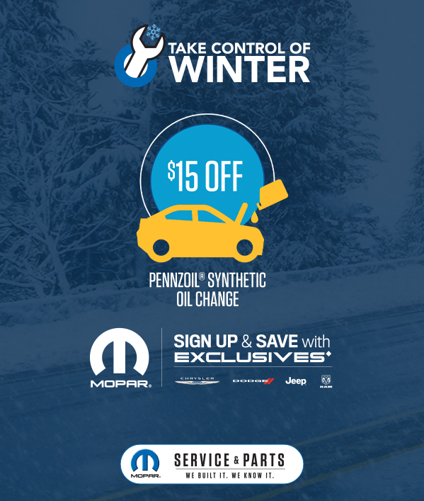 $15 off Oil Change