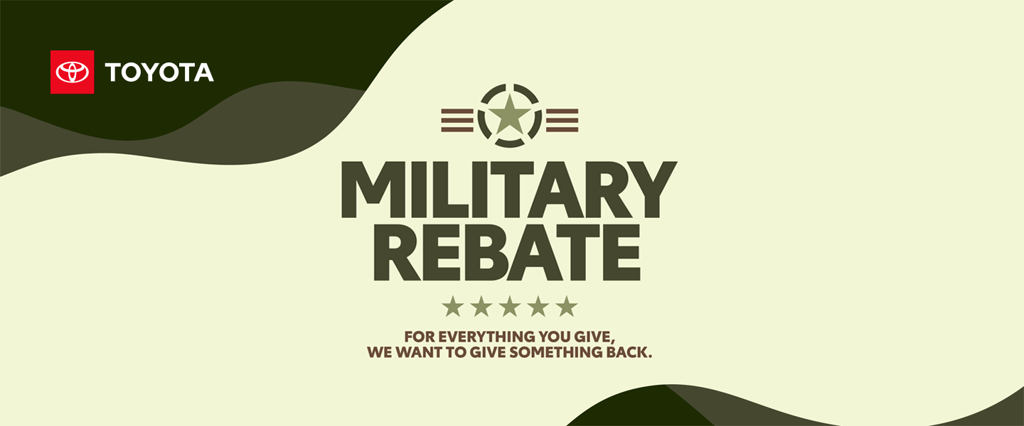 Toyota Military Rebate 2023