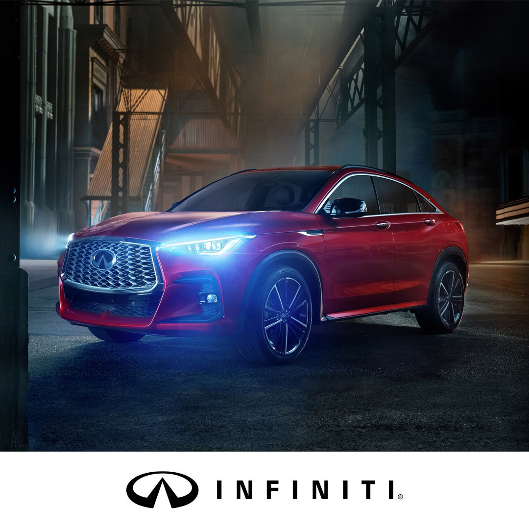 2023 INFINITI QX55 - Front with Headlights On