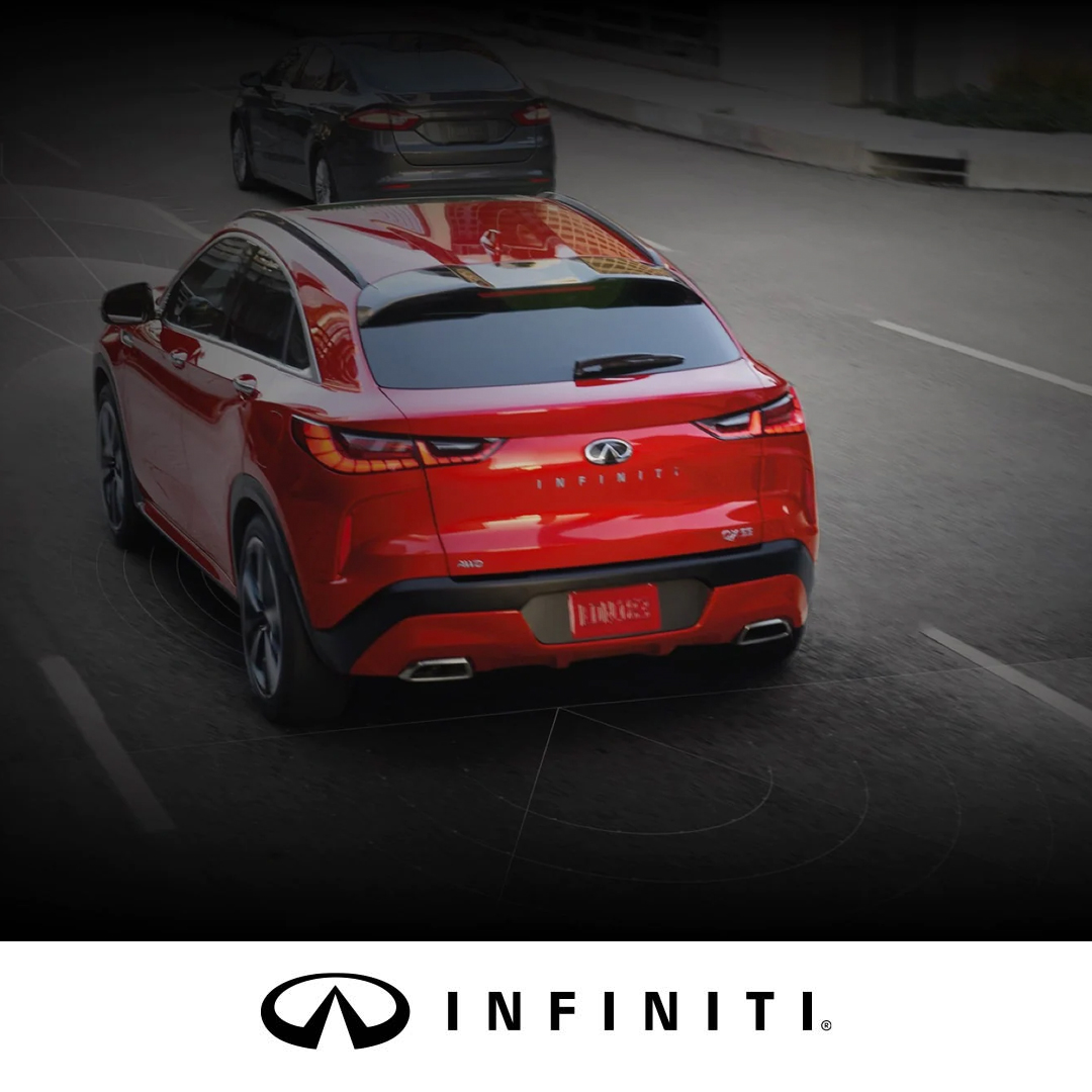 2023 INFINITI QX55 - Rear Aerial View 