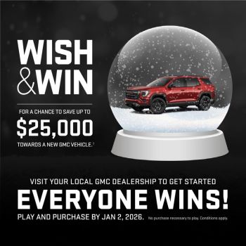 GMC Wish and Win Contest