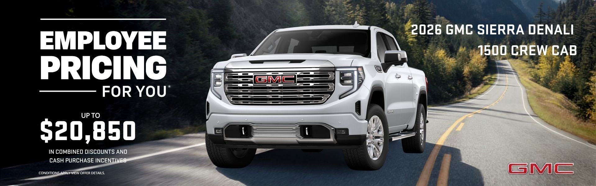 Save up to $20.850 on GMC Sierra 1500