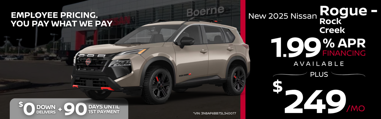 2025 Nissan Rogue Rock Creek